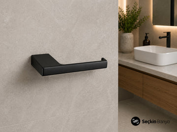 FLAT TUVALET KAĞITLIĞI MAT SİYAH (BA1019 002 AL6)