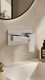 ARTEMA ROOT SQUARE ANKASTRE LAVABO BATARYASI KROM (A42738) - Küçük resim 2
