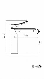 VALTEMO VALERO LAVABO BATARYASI ART GRAY (VM-1203) - Küçük resim 2