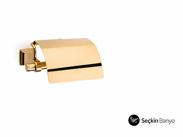  STEPLINE KAPAKLI TUVALET KAĞITLIĞI GOLD[BA1000 010 GL]