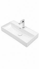 PARLA ETEJERLİ LAVABO BEYAZ (9980) - Küçük resim 1