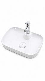 PREMIUM CLASS TEZGAH ÜSTÜ LAVABO BEYAZ (16270) - Küçük resim 2