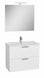 MİA SET 80 CM ÇEKMECELİ 80 cm PARLAK BEYAZ (75024)