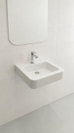 PARMA LAVABO 50 CM - PARLAK BEYAZ - Küçük resim 2