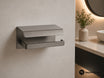 FLAT ETERJERLİ TUVALET KAĞITLIĞI SATEN FÜME (BA1019 011 BBN)