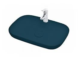 TEZGAH ÜSTÜ LAVABO 60*40 PREMIUM CLASS MAVİ ESV-16260-2011