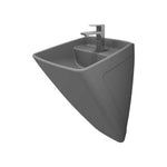 FIRENZE ASMA MONOBLOK LAVABO - MAT ANTRASİT - Küçük resim 1